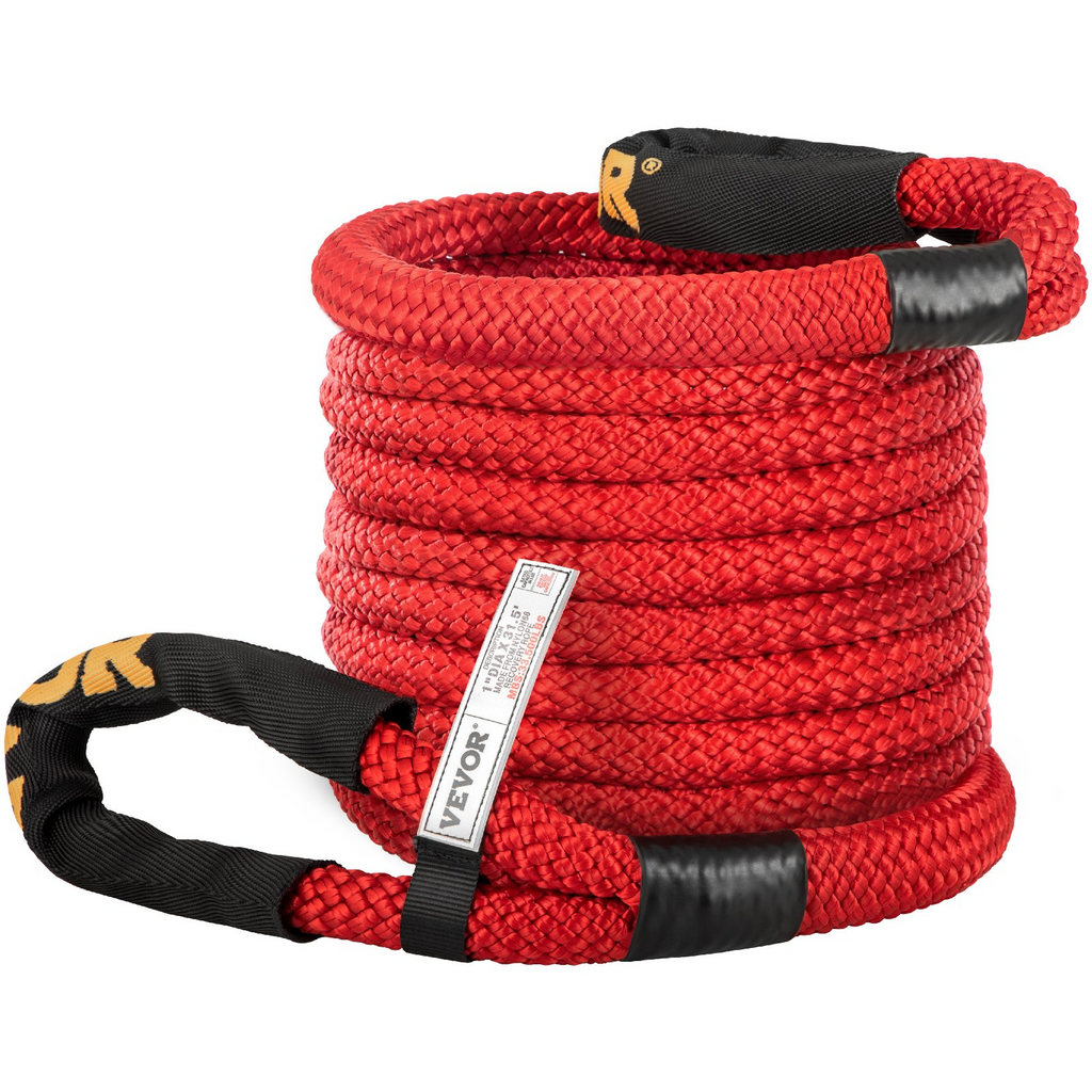 Cuerda de remolque de recuperación VEVOR de 1" x 31,5' 33 500 lb