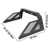 VEVOR - Barra antivuelco para camión ajustable con 6 luces laterales auxiliares de color ámbar ajuste universal para camionetas