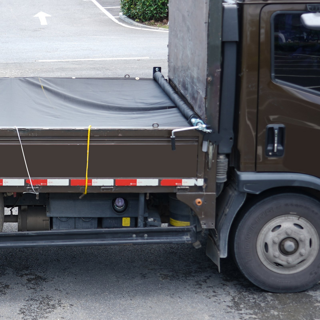 Kit de rodillo de lona con manivela manual VEVOR de 64" a 104" de ancho