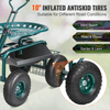 VEVOR - Carrito de jardín con ruedas