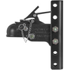 VEVOR - Kit de enganche de remolque ajustable y soporte de canal de 5 posiciones capacidad de 15 000 lb