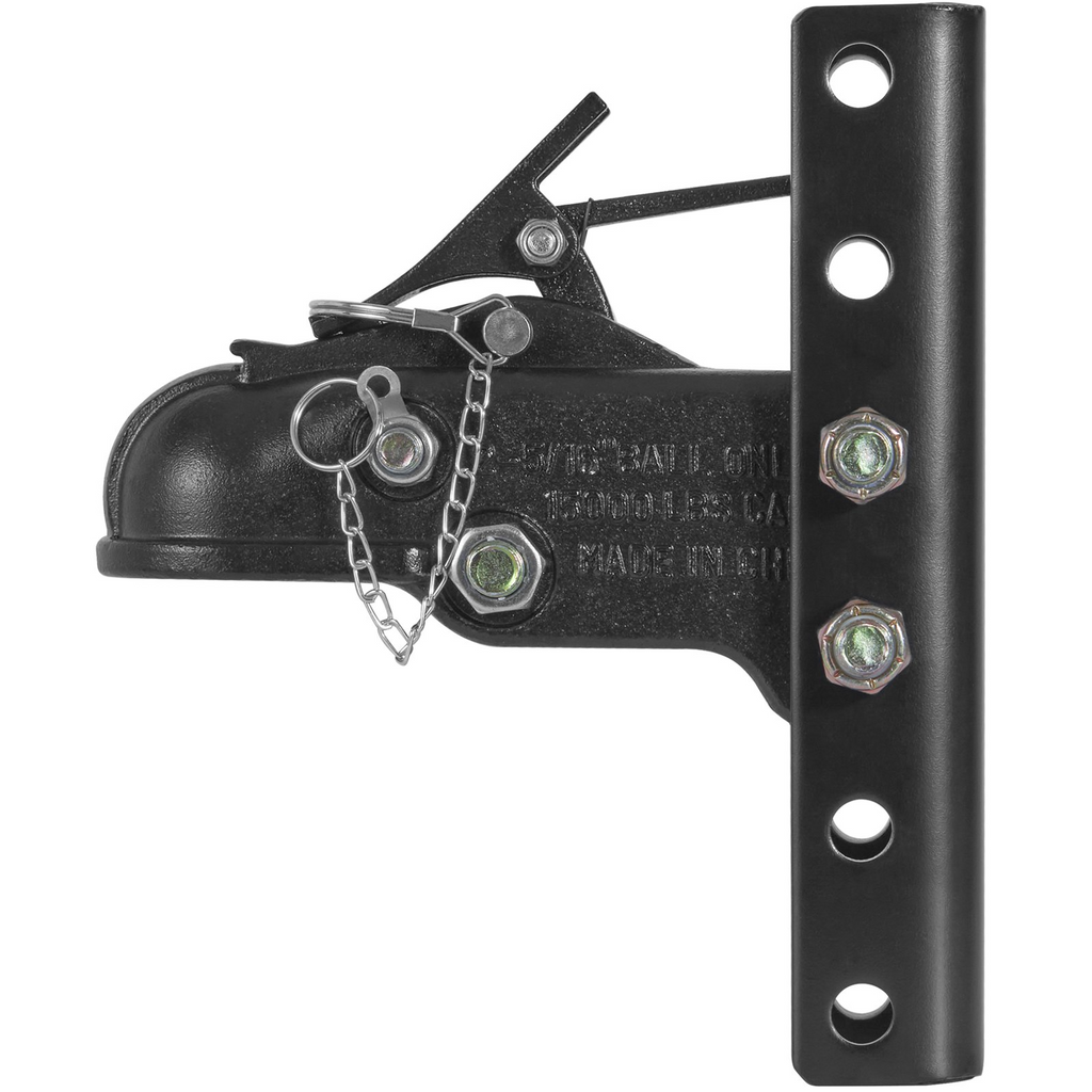 VEVOR - Kit de enganche de remolque ajustable y soporte de canal de 5 posiciones capacidad de 15 000 lb