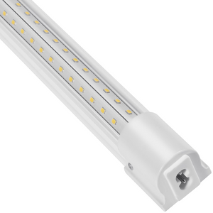 VEVOR - Paquete de 10 luces LED para taller 8 pies 80 W 10 000 LM