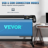 Cortadora de vinilo VEVOR 53 pulgadas con soporte