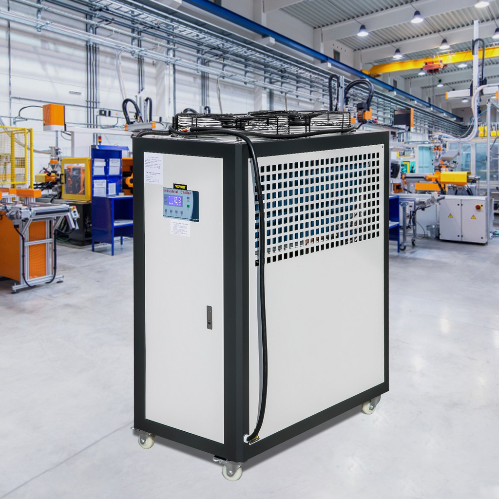 Enfriador industrial refrigerado por aire VEVOR de 5 toneladas compresor Panasonic de 5 HP