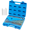 VEVOR Extractor de tornillos con juego de brocas de 35 piezas,19 extractores de pernos y 16 brocas HSS inversas