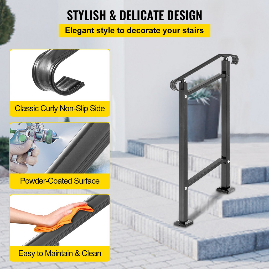 Pasamanos de escalera para exteriores VEVOR