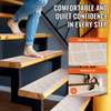 VEVOR - Alfombra antideslizante para escaleras de 23 x 71 cm para interiores