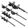 VEVOR Juego de 4 brocas para taladro de barrena para plantar punta hexagonal de 3/8"