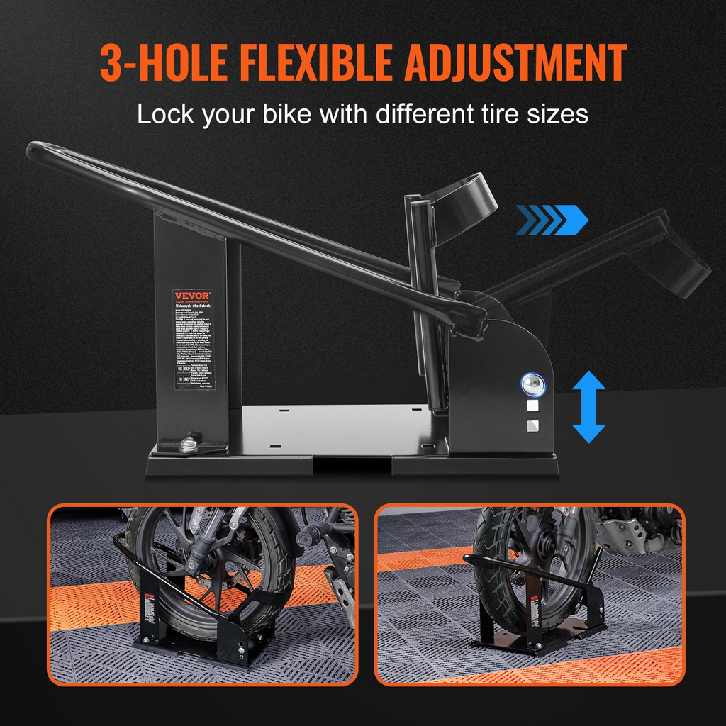 Soporte para rueda de motocicleta con capacidad de 1800 lb