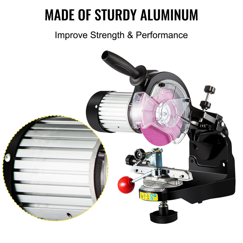 Afilador de motosierra eléctrico VEVOR  230 W 3000 RPM cadenas de 1/4" a 2/5"