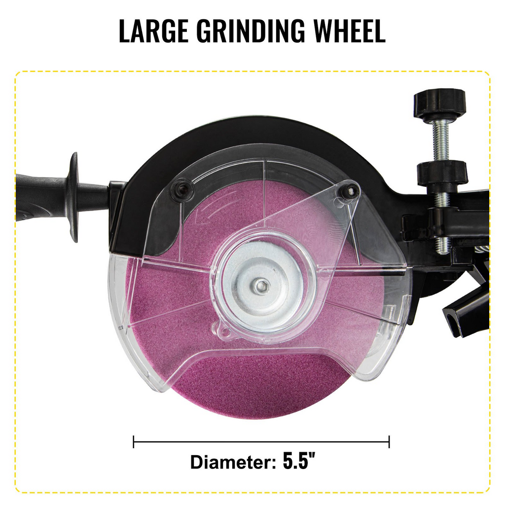 Afilador de motosierra eléctrico VEVOR  230 W 3000 RPM cadenas de 1/4" a 2/5"
