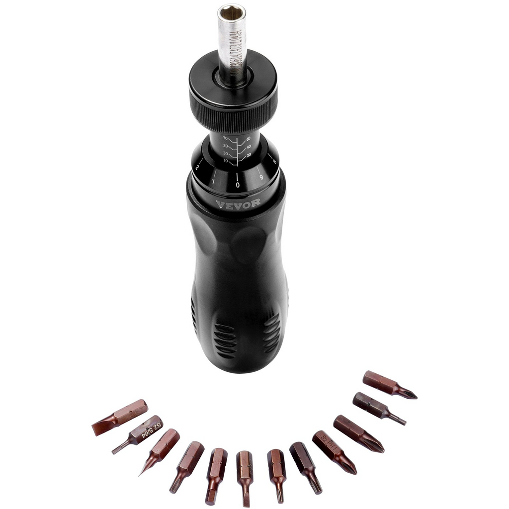 Destornillador dinamométrico VEVOR de 1/4" llave dinamométrica
