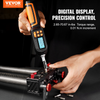 Destornillador dinamométrico digital VEVOR de 1/4" para electricistas con pantalla LCD rango de torsión de 2,65 a 70,67 in-lbs