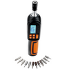 Destornillador dinamométrico digital VEVOR de 1/4" para electricistas con pantalla LCD rango de torsión de 2,65 a 70,67 in-lbs