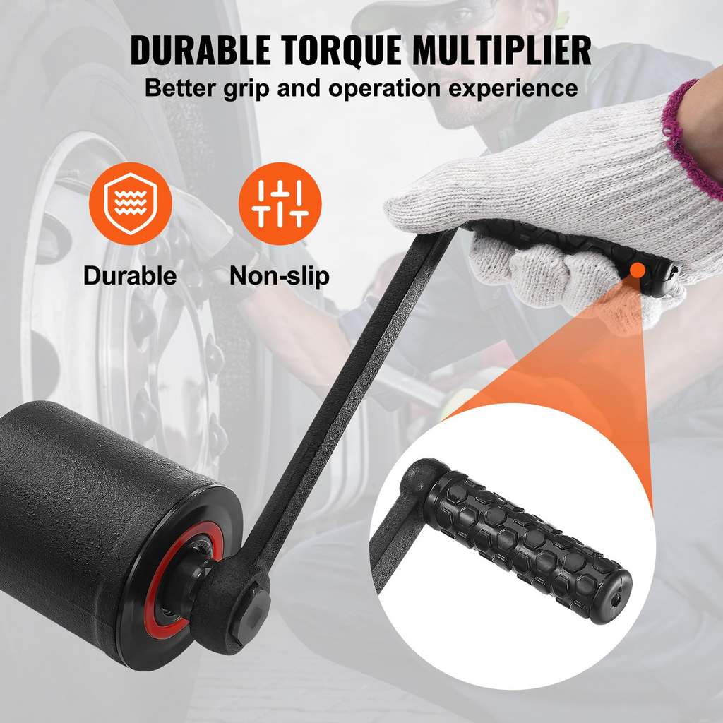 VEVOR - Multiplicador de torsión llave para tuercas de seguridad con accionamiento de 1 pulgada