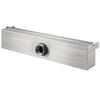 Fuente de piscina VEVOR de acero inoxidable con cascada y conector de tubería rectangular para jardín y exterior (11,8")