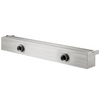 Fuente de piscina VEVOR de acero inoxidable de 23,6" x 4,5" x 3,1" (ancho x profundidad x alto) con tira de luz LED