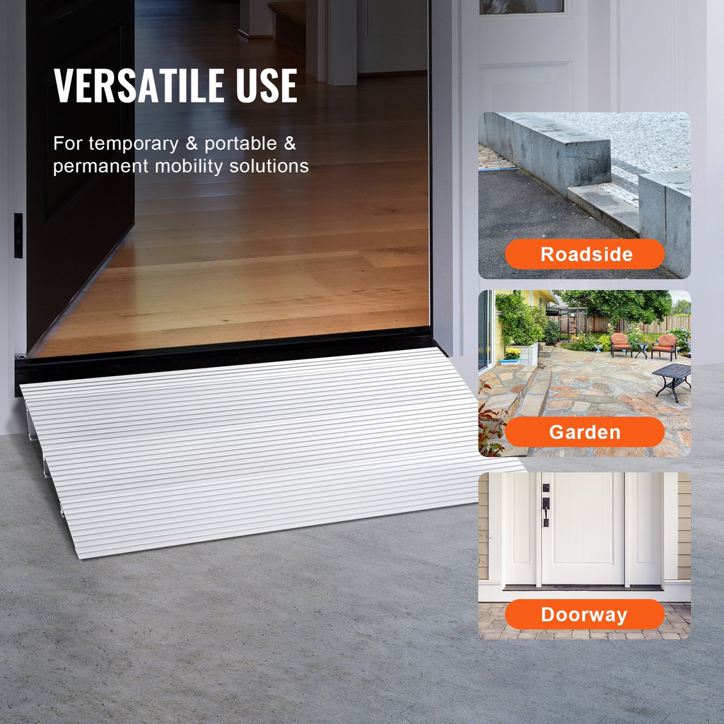 Rampa para umbral de puerta VEVOR elevación de 3" capacidad de carga de 800 lb