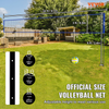 VEVOR Sistema de red de voleibol portátil para exteriores