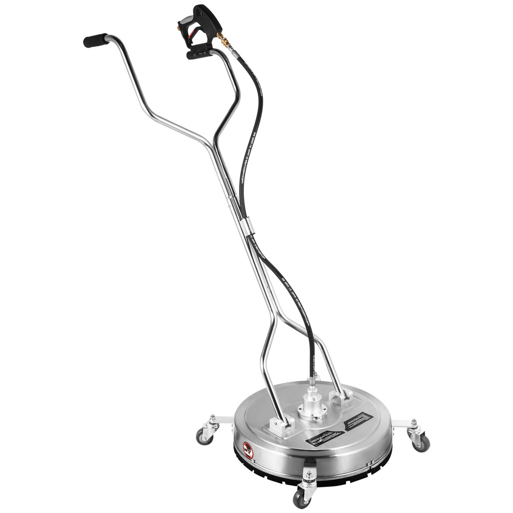 Limpiador de superficies planas de 18 pulgadas para hidrolavadora Presión de 4000 psi 10,5 GPM y 3 boquillas para patio