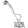 Limpiador de superficies planas de 18 pulgadas para hidrolavadora Presión de 4000 psi 10,5 GPM y 3 boquillas para patio