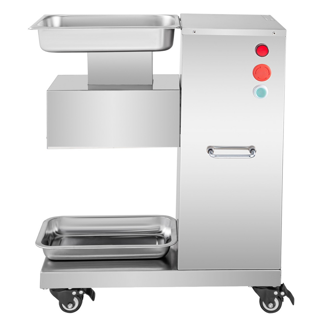 VEVOR - Cortadora de carne comercial de 110 V 1100 lb/h 750 W cuchilla de 3 mm