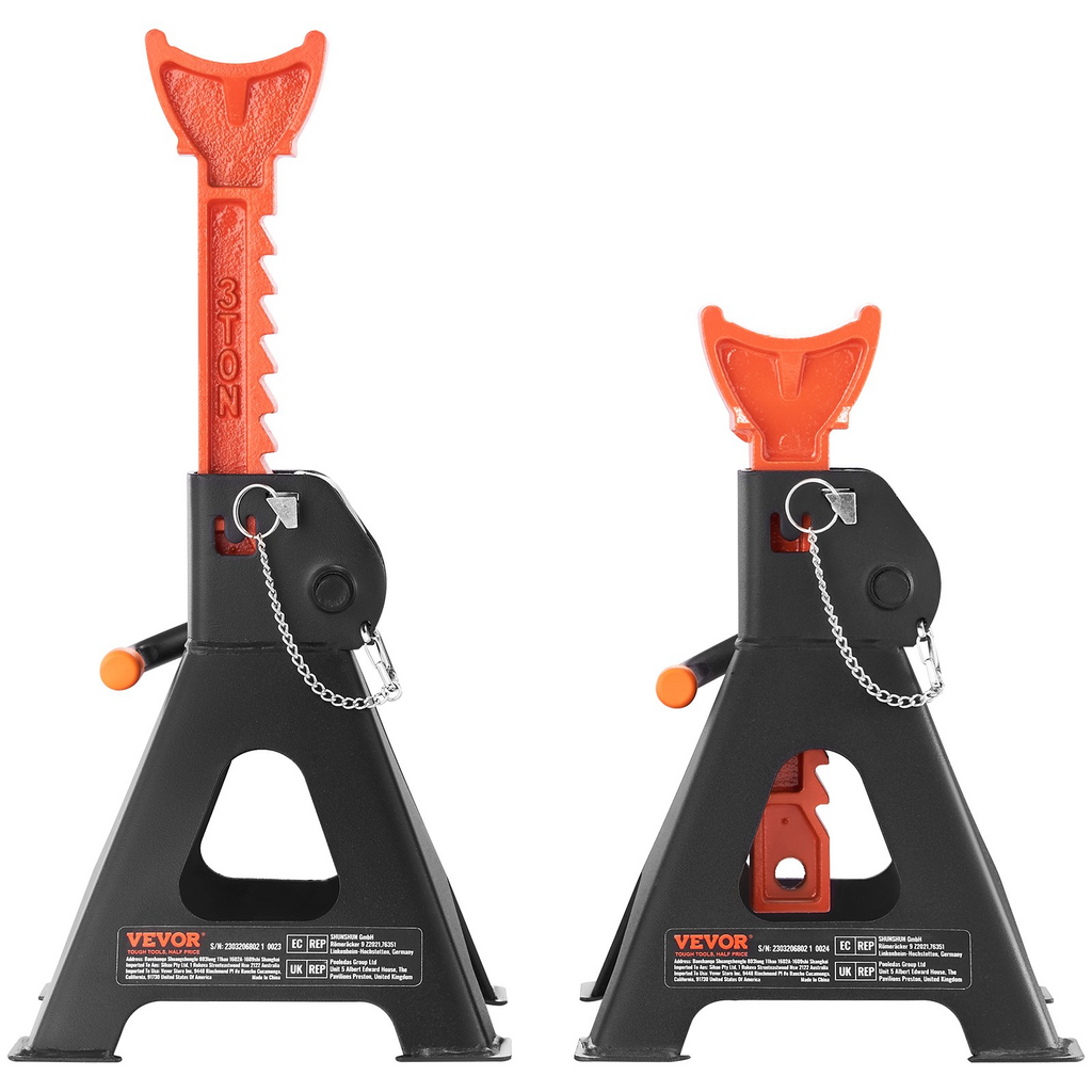 Soportes para gatos para automóvil con capacidad de 3 toneladas (6000 lb)