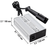 Cargador de batería para carrito de golf VEVOR de 48 voltios y 15 amperios con G29 Drive/LED