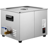 Limpiador ultrasónico mejorado VEVOR de 15 l (calentador de 600 W, ultrasónico de 360 W)