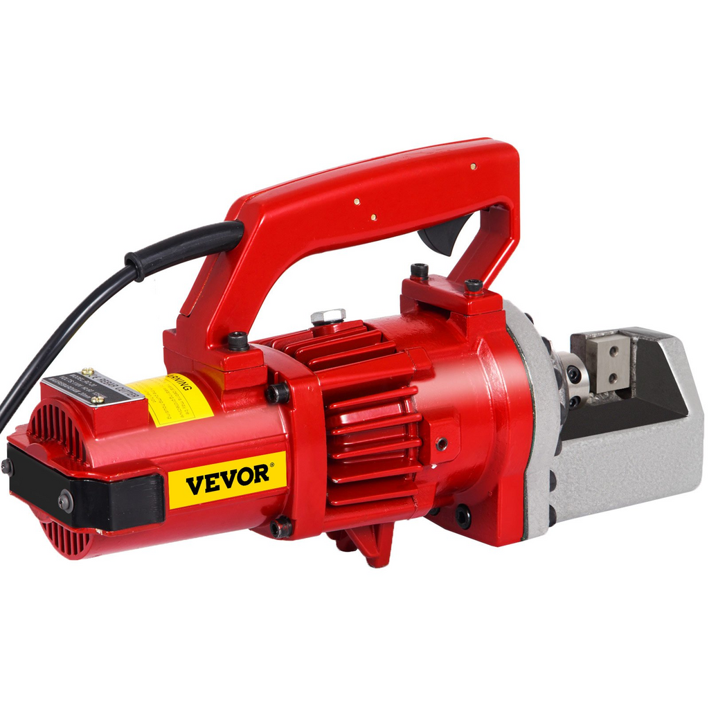 Cortadora de varillas de refuerzo hidráulica eléctrica VEVOR 1250 W portátil 110 V