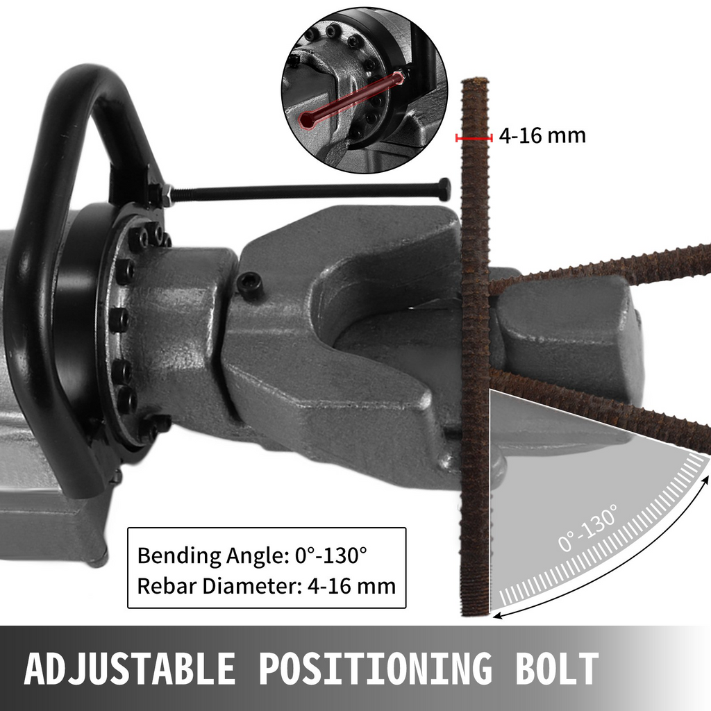 Dobladora de varillas de refuerzo eléctrica VEVOR de 900 W 5/8 pulgadas 16 mm