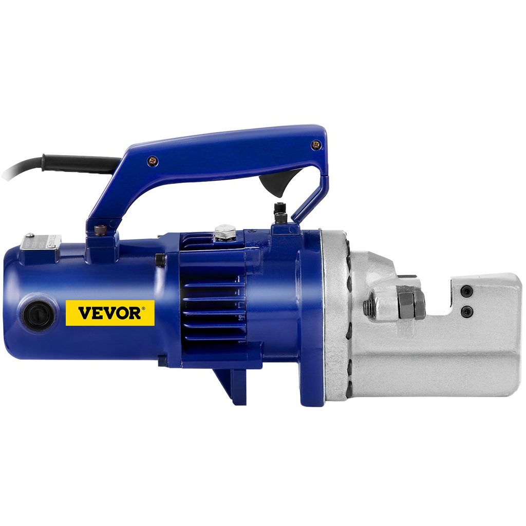 Cortadora de varillas de refuerzo VEVOR de 1350 W y 110 V con cuchillas de mandíbula que corta varillas de refuerzo de 7/8 pulgadas y 22 mm en 4,5 segundos