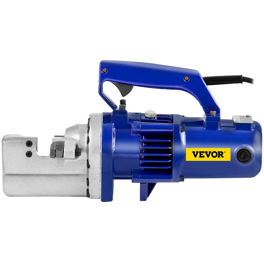 Cortadora de varillas de refuerzo VEVOR de 1350 W y 110 V con cuchillas de mandíbula que corta varillas de refuerzo de 7/8 pulgadas y 22 mm en 4,5 segundos