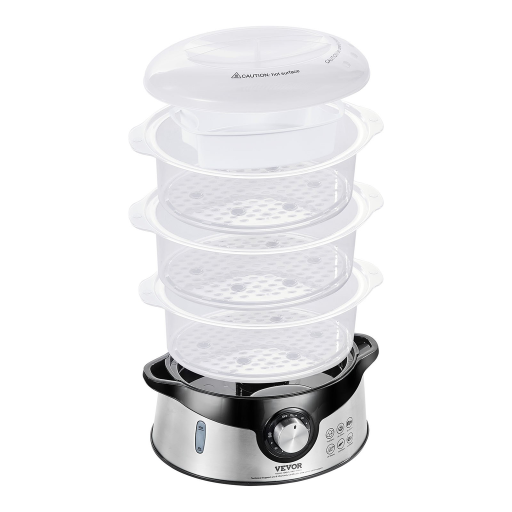 Vaporera eléctrica VEVOR 9,5 cuartos de galón/9 l de 800 W