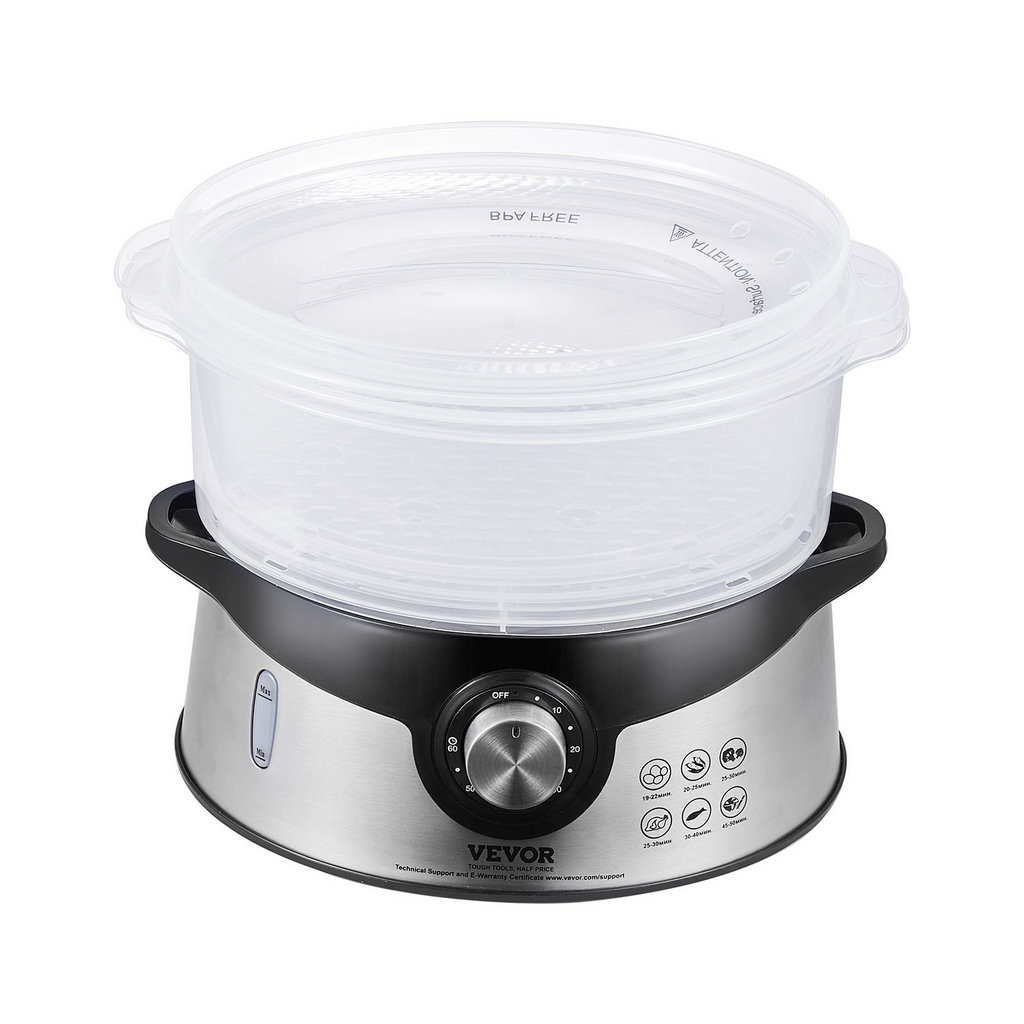 Vaporera eléctrica VEVOR 9,5 cuartos de galón/9 l de 800 W