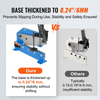 Cizalla manual para placas VEVOR de 12" para procesamiento de láminas de metal cortadora de sobremesa HS-12 con material Q235 para trabajos manuales con acero grueso