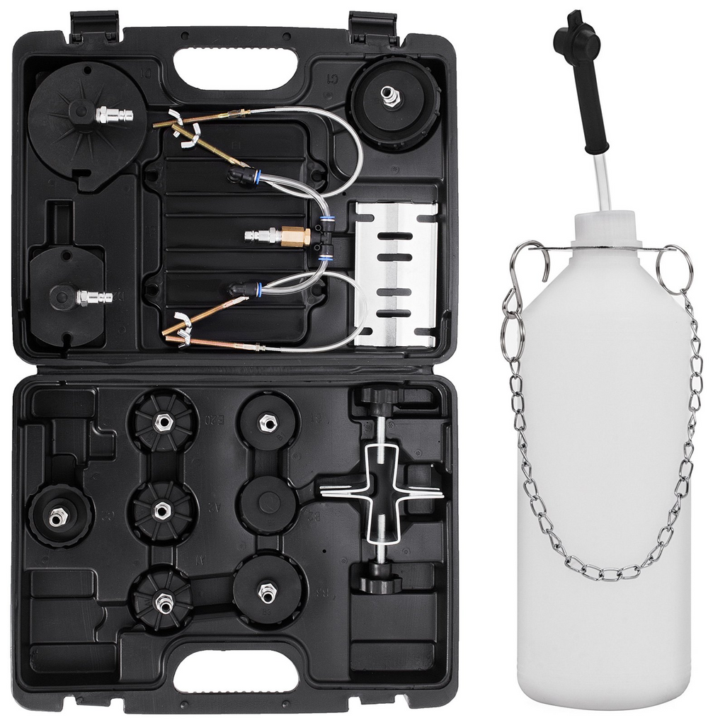 Kit de herramientas de purga de aire neumáticas VEVOR para purga de frenos