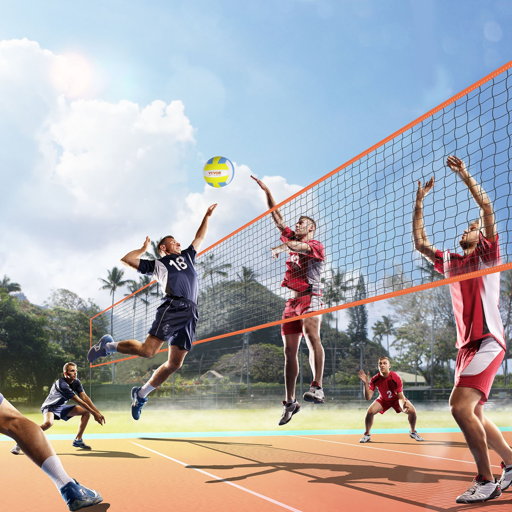 Red de voleibol de 4 vías VEVOR altura ajustable