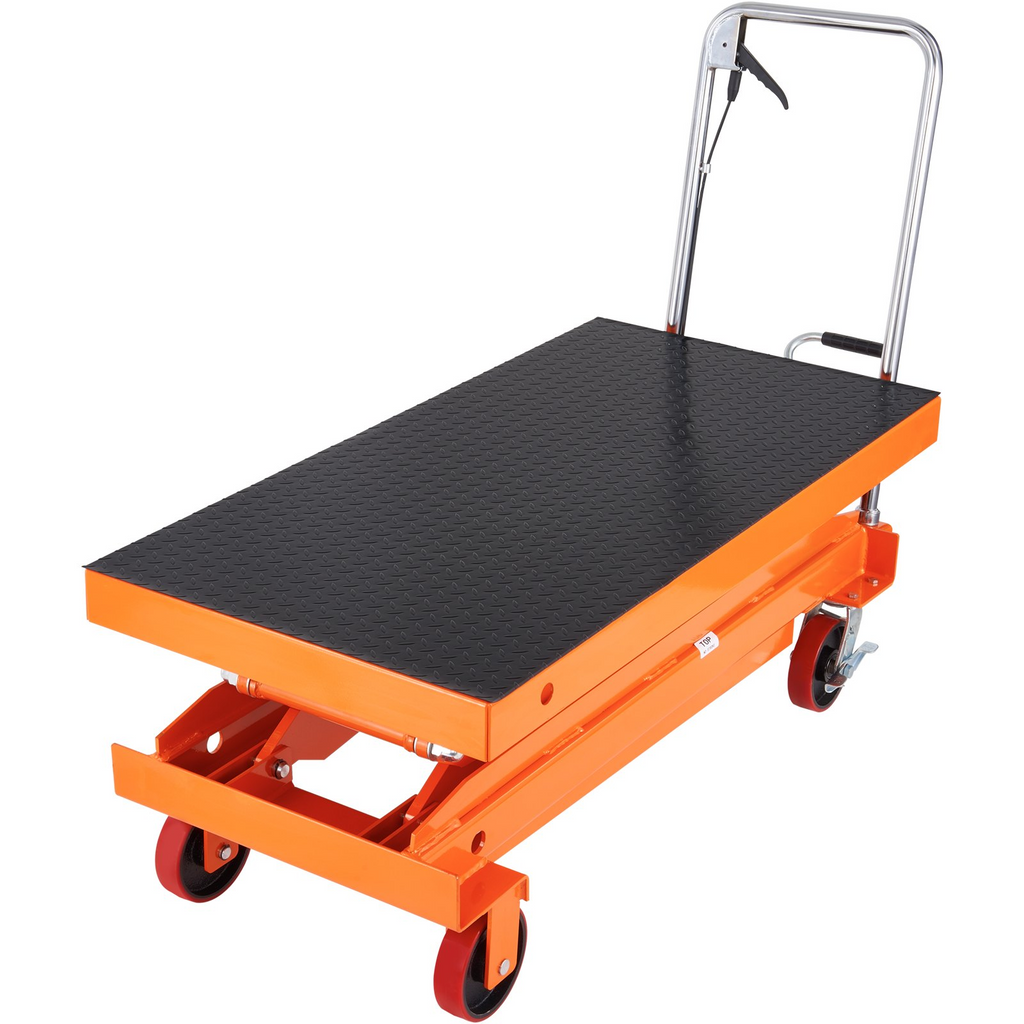 Mesa elevadora hidráulica VEVOR capacidad de 1760 lb altura de elevación de 59"