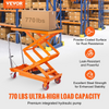 Mesa elevadora hidráulica VEVOR capacidad de 770 libras altura de elevación de 59"