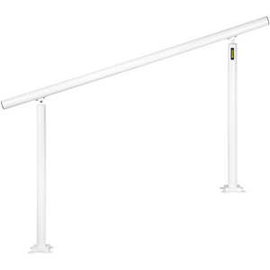 Kit de barandilla de escalera para exteriores VEVOR pasamanos de 5 pies para 0 a 5 escalones