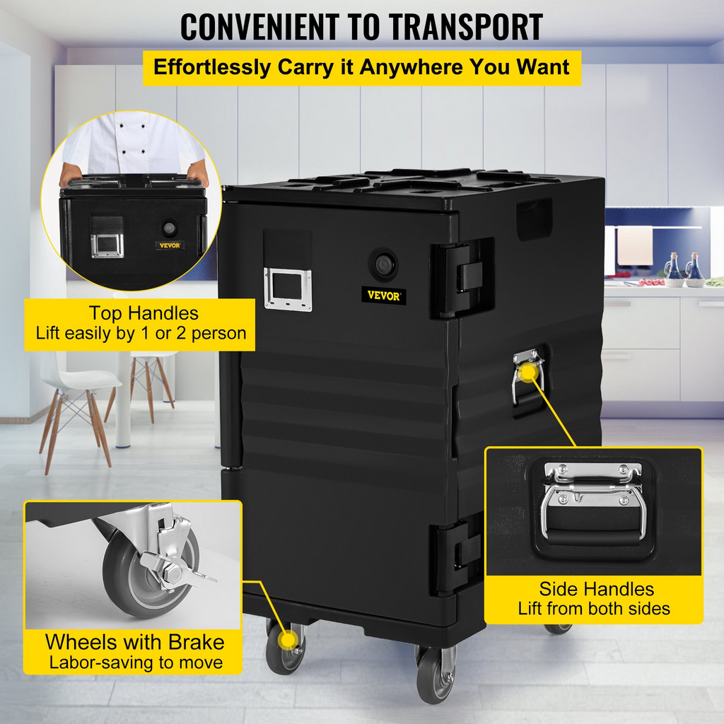 Caja térmica para alimentos de 109 qt para catering
