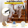 Kit de barandilla de escalera para exteriores VEVOR pasamanos de 5 pies para 0 a 5 escalones