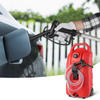 VEVOR Contenedor de combustible portátil de 16 galones, 7,8 l/min, con boquilla y ruedas de goma, tanque de almacenamiento de combustible para gasolina, diésel JH2