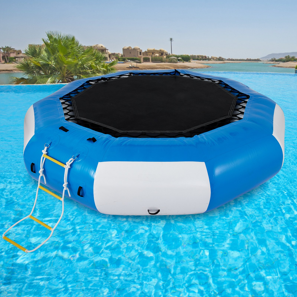 VEVOR - Trampolín inflable para agua de 13 pies