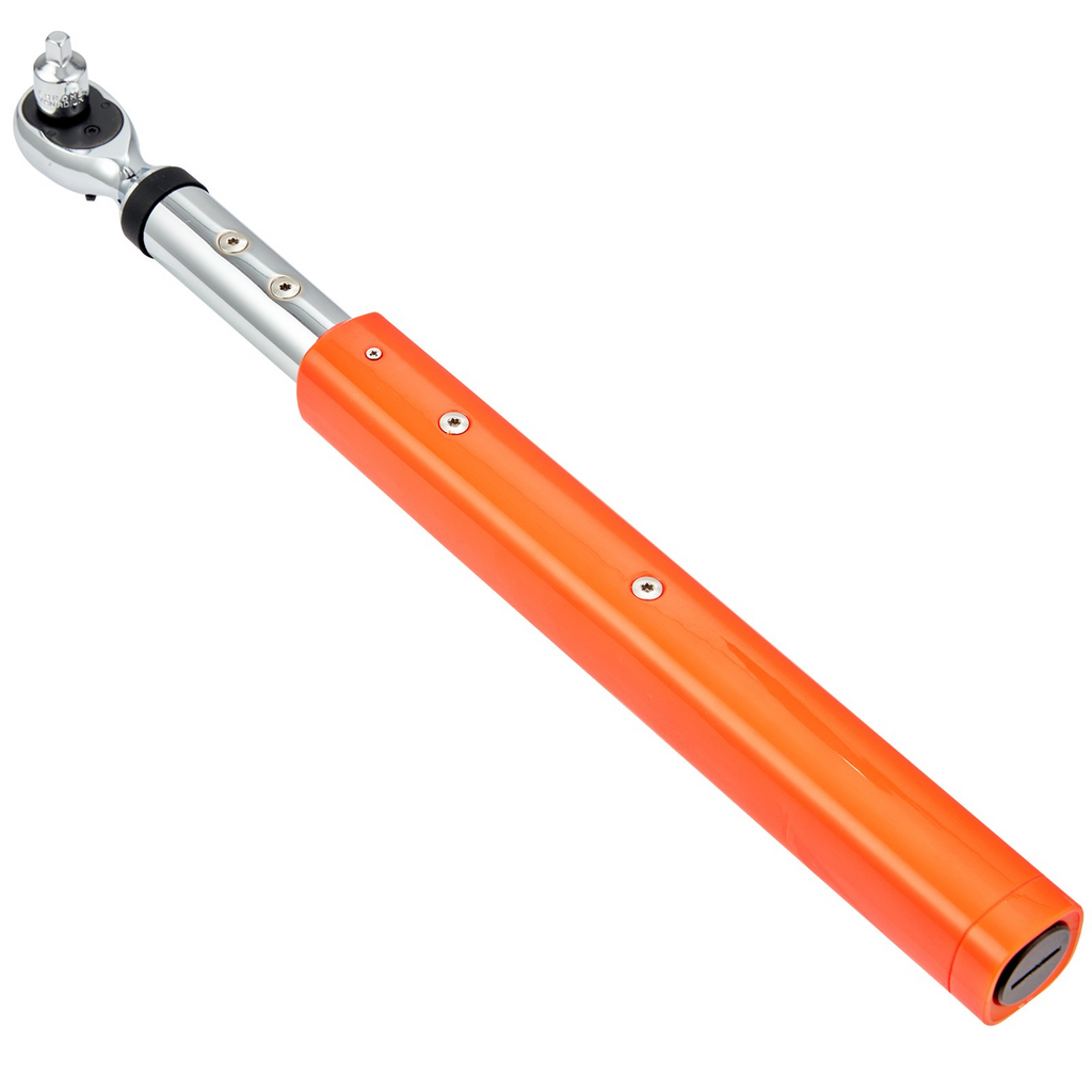 Llave dinamométrica digital VEVOR electrónica con accionamiento de 3/8" de 3,7 a 37 ft.lb/5 a 50 n.m rango de torsión con precisión de ±2 % ajustable de 3 modos con calibración de zumbador LED