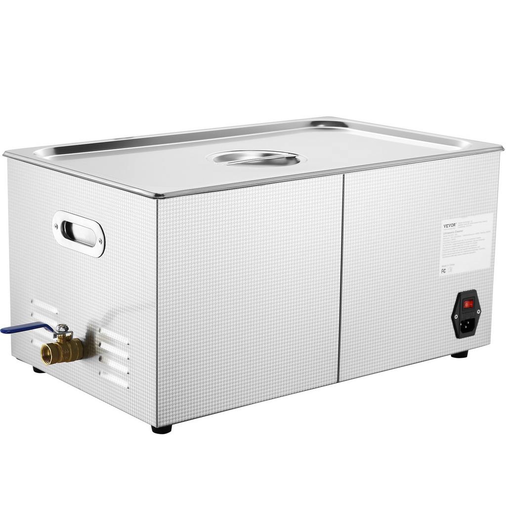 Limpiador ultrasónico VEVOR con temporizador digital y calentador  (22 l)