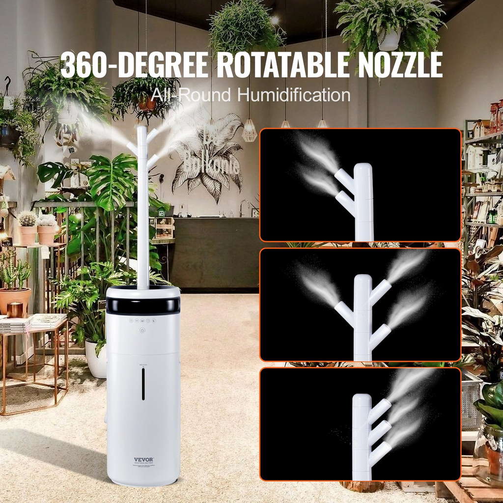 Humidificador VEVOR para habitaciones grandes del hogar