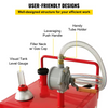 VEVOR  Tanque de combustible portátil de 30 galones con bomba de transferencia manual, contenedor de combustible diésel y gasolina para automóviles JH2